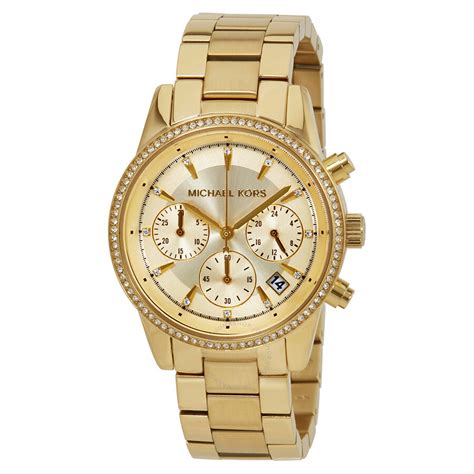 uhr gold michael kors|michael kors watch for female.